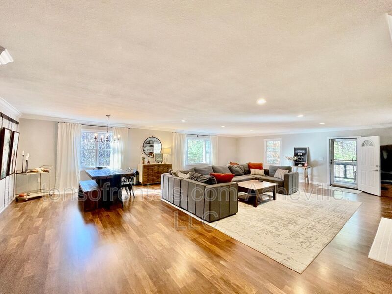 This stunning home is located in Arden, a mile from Glen Bridge River Park, perfect for kayaking & fishing on the French Broad River. property image