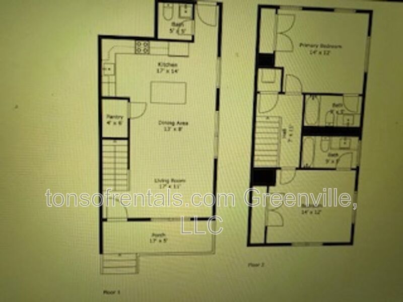 Beautiful home one side of a duplex in excellent location of Greenville SC! property image